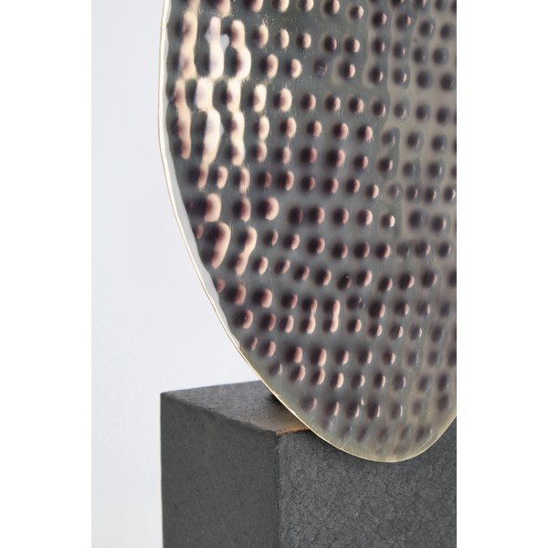 Antracitová kovová stolní lampa s kovovým stínidlem (výška 46 cm) Neev – Bizzotto-image-2