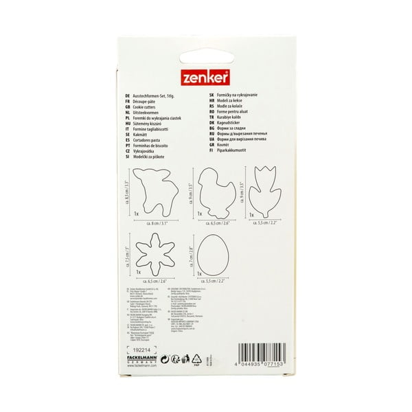 Sada 5 velikonočních vykrajovátek Zenker Spring-image-2