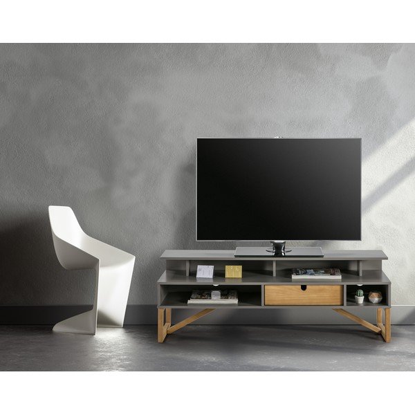 Černý TV stolek Marckeric Galia-image-1