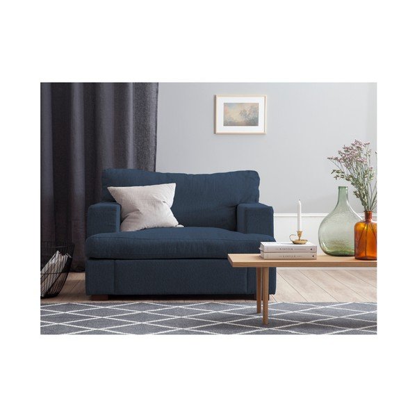Modré křeslo Windsor & Co Sofas Daphne-image-2