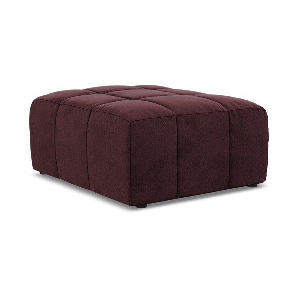 Vínová sametová podnožka Aloha – Makamii-image-3