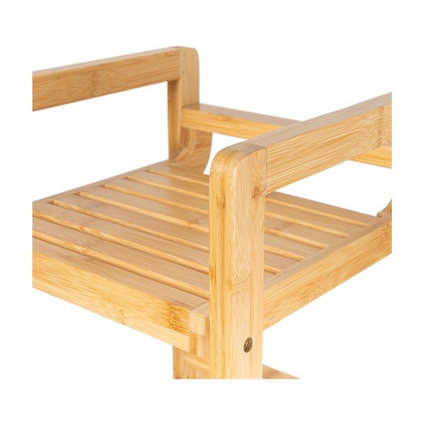Bambusový koupelnový regál Compactor Bamboo-image-3