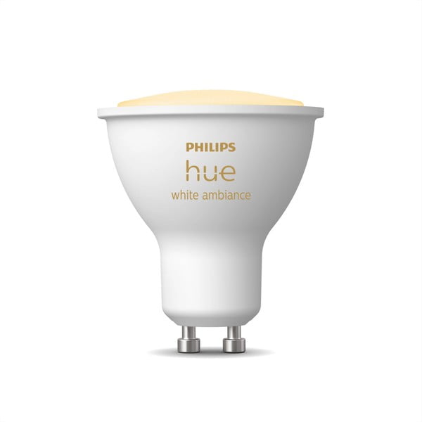 LED smart žárovka GU10, 4 W White ambiance – Philips Hue