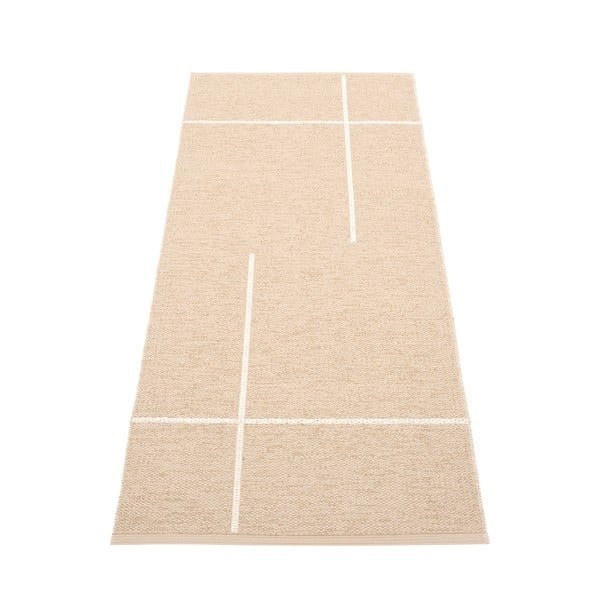 Béžový vnitřní a venkovní běhoun 70x180 cm Fred Beige – Pappelina