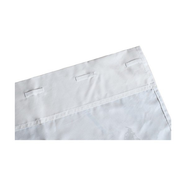 Bílý dětský závěs z bavlněného saténu 110x250 cm Ice Hockey – Butter Kings-image-2