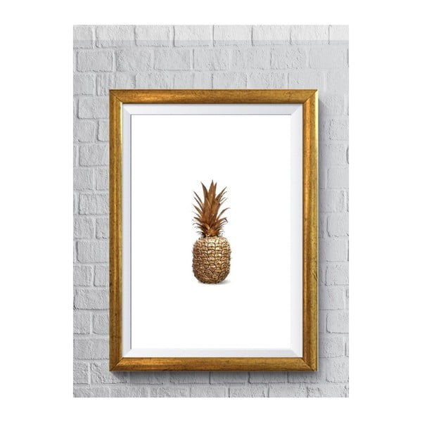 Plakát v rámu Piacenza Art Pineapple, 30 x 20 cm