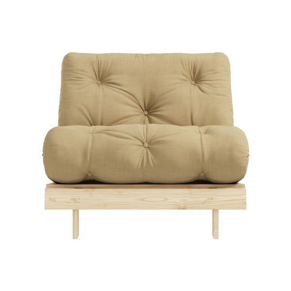 Variabilní křeslo Karup Design Roots Raw/Wheat Beige-image-3