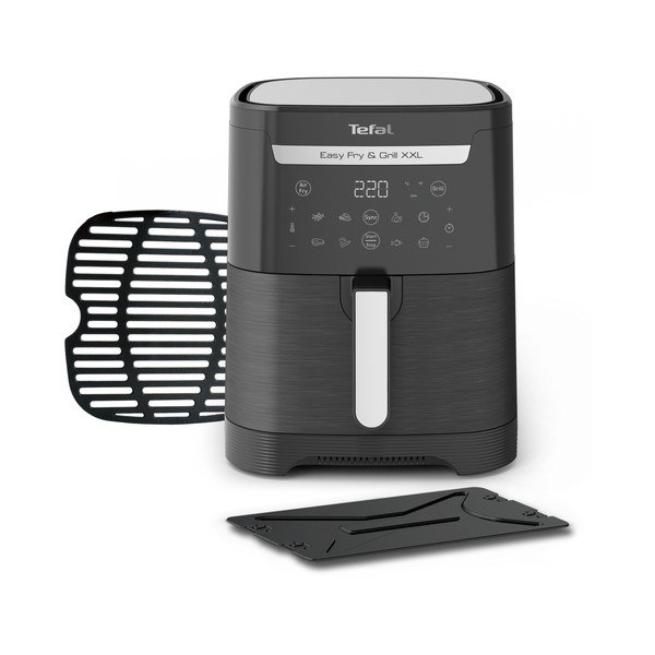Černá horkovzdušná fritéza Easy Fry & Grill XXL EY801815 – Tefal-image-3