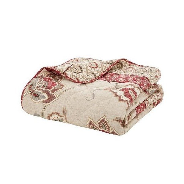 Přehoz přes postel Catherine Lansfield Kashmir, 200 x 200 cm