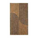 Černý/hnědý vnitřní a venkovní koberec 80x150 cm Mira 1453 – Ayyildiz Carpets