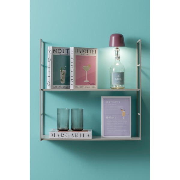 Bílo-zelený dekorativní papírový úložný box 18x4x25 cm Mojito – PT LIVING-image-4