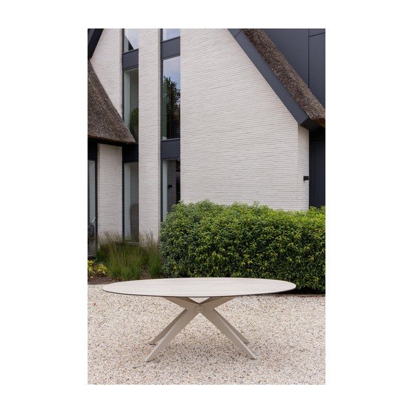 Hliníkový zahradní jídelní stůl 100x220 cm Elk – Exotan-image-1