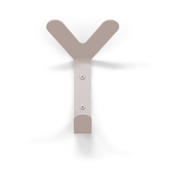 Taupe nástěnný ocelový háček Frondo – Spinder Design-image-2