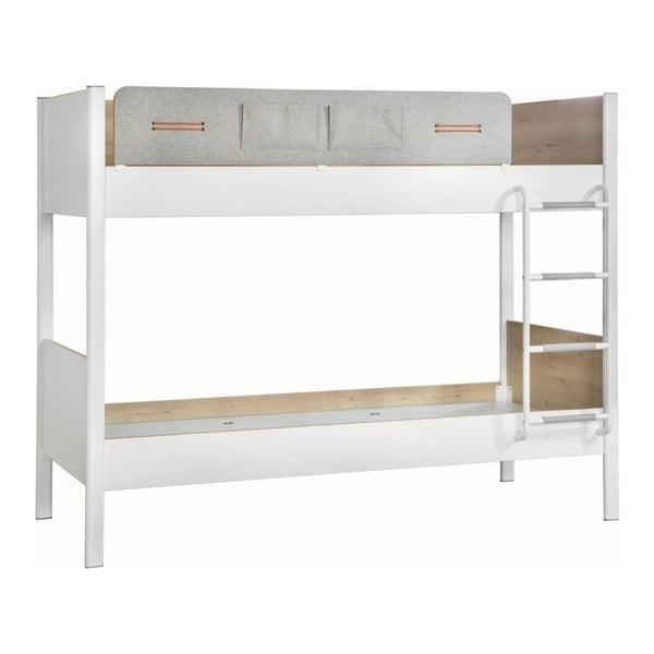 Bílá dětská palanda Dynamic Bunk Bed, 100 x 190 cm