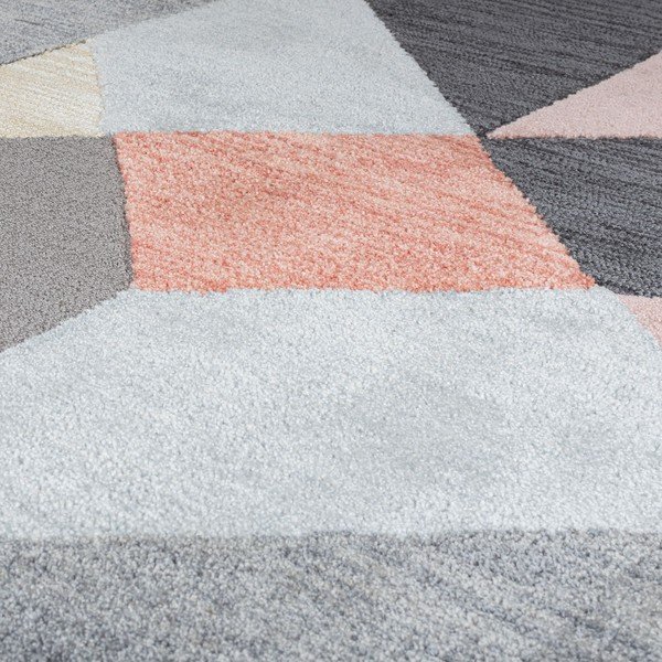 Šedo-růžový koberec Flair Rugs Icon, 160 x 230 cm-image-2