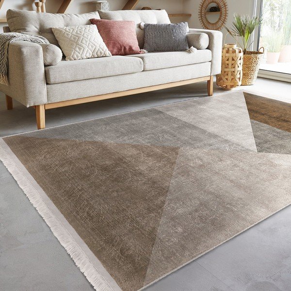 Béžový koberec běhoun 80x200 cm – Mila Home-image-2