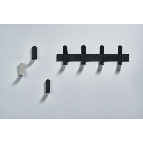 Šedý ocelový věšák na zeď Zone A-Rack Soft Grey-image-4