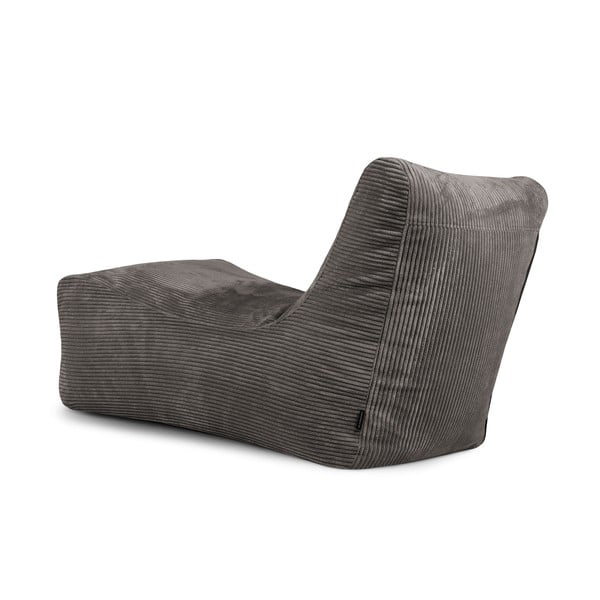 Světle šedý manšestrový sedací vak Lounge – SLOWDOWN-image-4