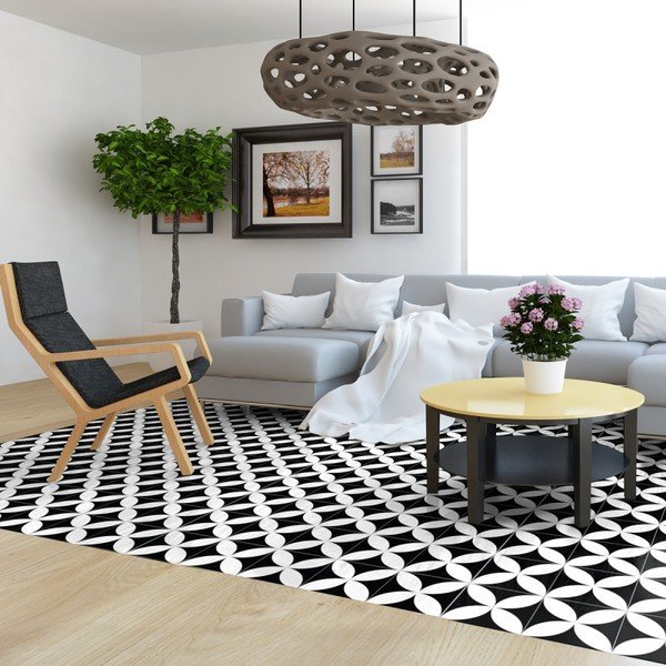 Samolepka na podlahu Ambiance Floor Sticker Tiles Adelmo, 100 x 60 cm-image-4