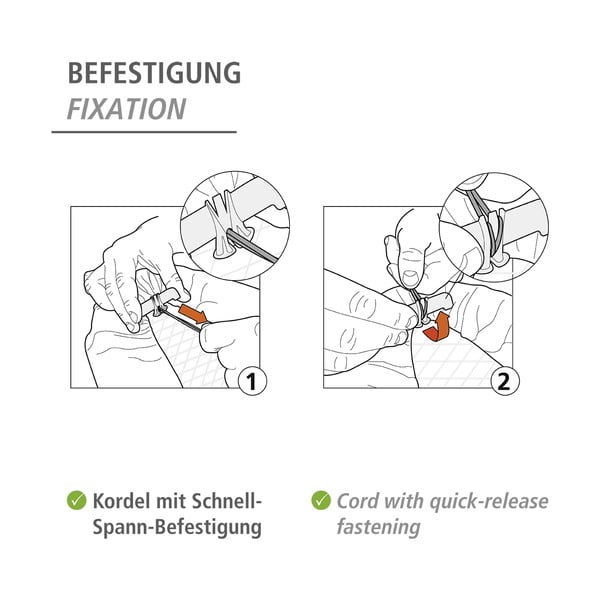 Modrý bavlněný potah na žehlicí prkno Wenko Air Comfort, délka 140 cm-image-4
