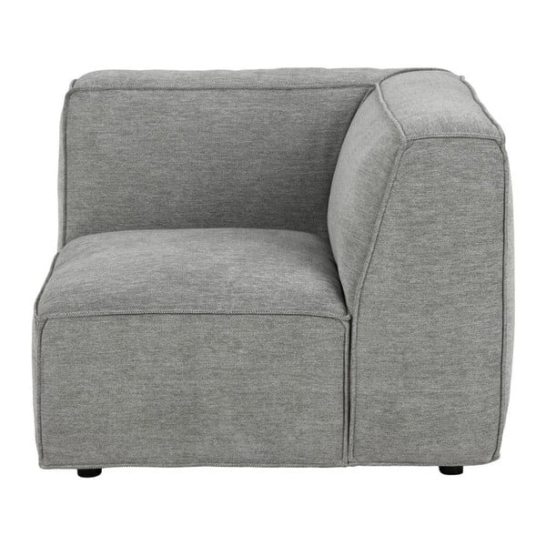 Světle šedý rohový modul pohovky Bonami Selection Fairfield-image-3