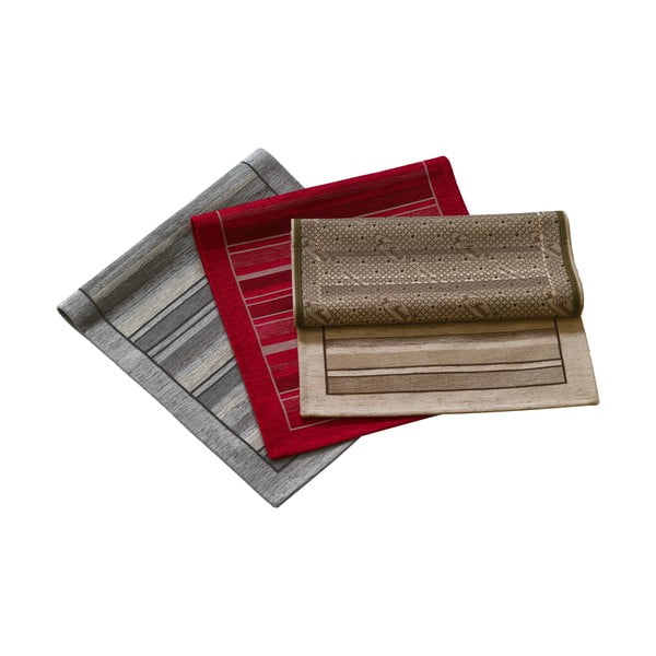 Červený běhoun Floorita Velour, 55 x 115 cm-image-3