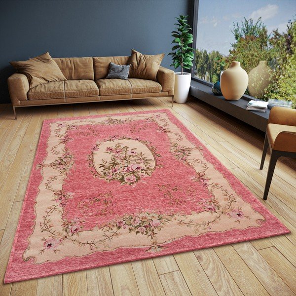 Růžový koberec 150x220 cm Asmaa – Hanse Home-image-1