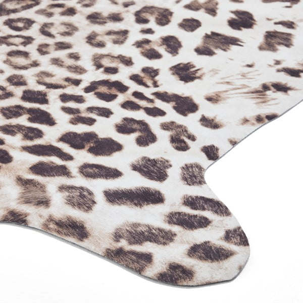 Hnědo-béžový koberec 195x155 cm Faux Leopard - Think Rugs-image-4