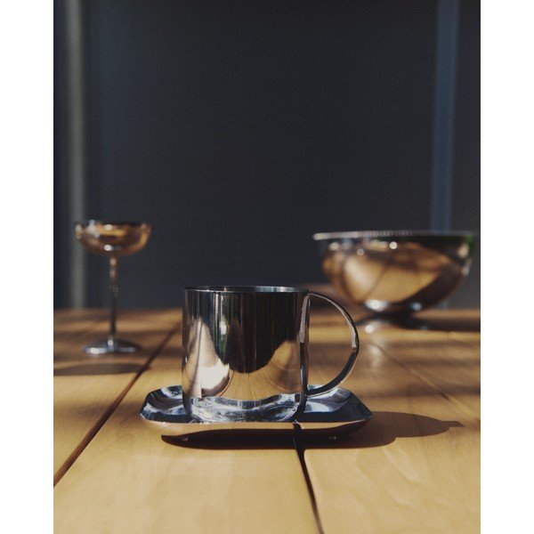 Servírovací tácy v sadě 2 ks z nerezové oceli 15x29 cm Nirela – Kave Home-image-2