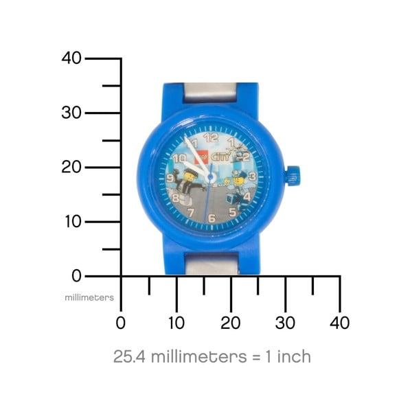 Dětské hodinky s figurkou LEGO® City Police Officer-image-4