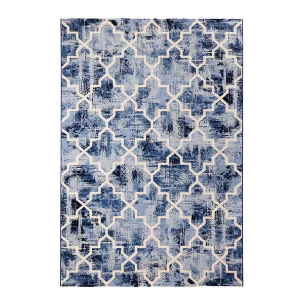 Modrý koberec Mint Rugs Diamond, 200 x 290 cm