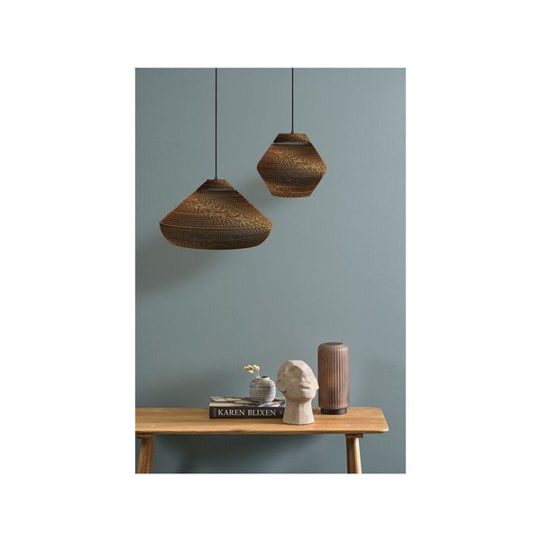 Hnědé stropní svítidlo ø 48 cm Alk - Villa Collection-image-3
