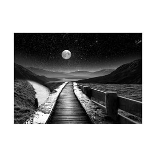 Skleněný obraz 120x80 cm Moon path - Styler