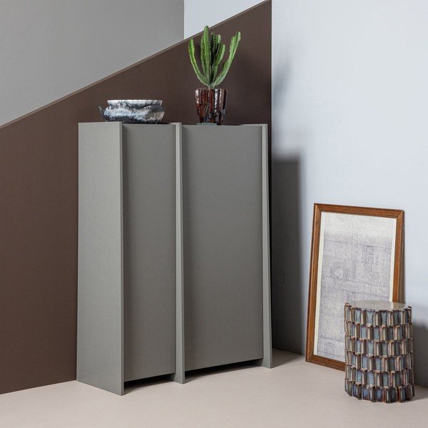 Keramický kulatý odkládací stolek ø 35 cm Axu – WOOOD-image-1