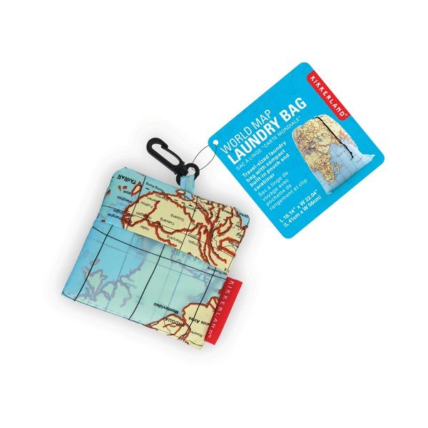 Cestovní taška na prádlo Kikkerland Maps-image-2