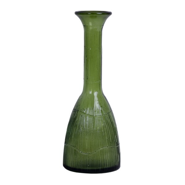 Olivově zelená váza Ego Dekor, 0,3 l