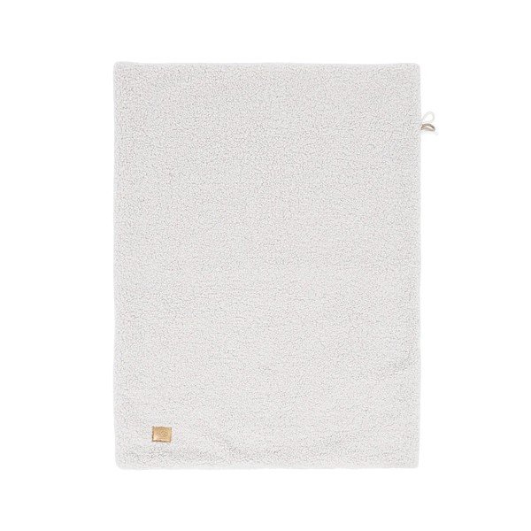 Bílá dětská deka s beránkem 100x77 cm – Meowbaby
