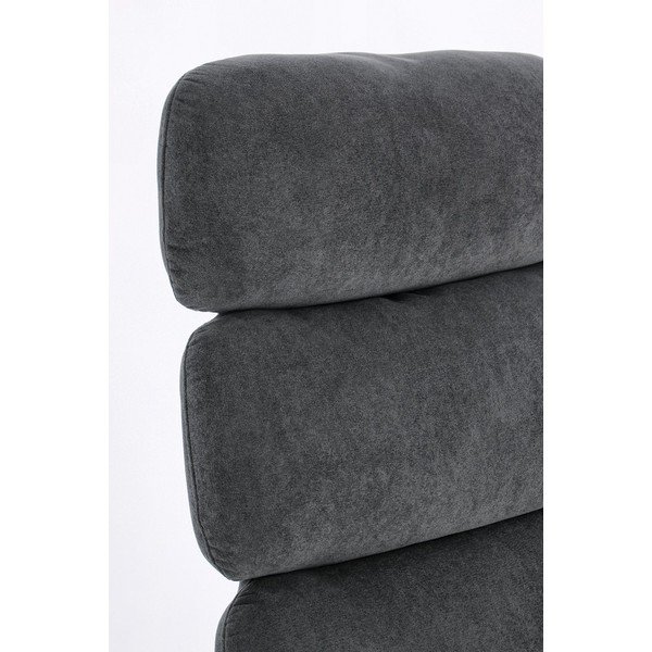 Černé otočné křeslo Violante – Bizzotto-image-1