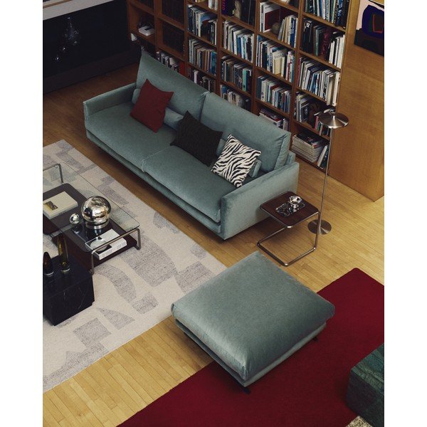 Stojací lampa ve stříbrné barvě s kovovým stínidlem (výška 130 cm) Nuvira – Kave Home-image-4