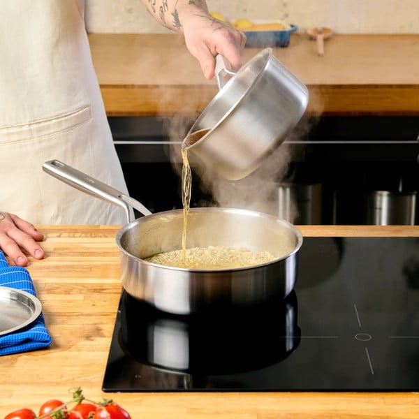 Nerezová pánev s poklicí ø 24 cm Lucca 3.0 – FABINI-image-1