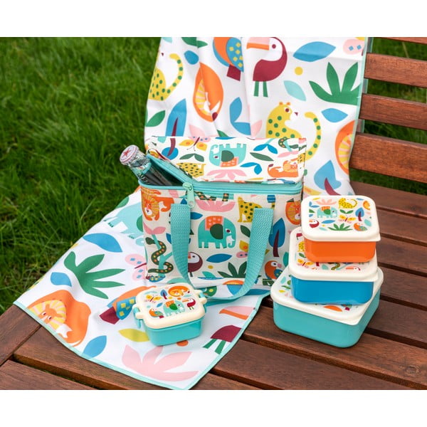 Dětské svačinové boxy v sadě 3 ks Wild Wonders – Rex London-image-1