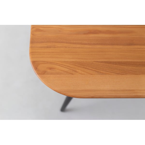 Jídelní stůl z jasanového dřeva Ragaba Contrast, 180 x 90 cm-image-4