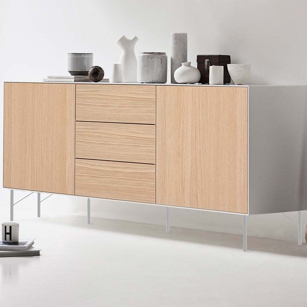Bílé kovové nožičky 4 ks Mistral & Edge by Hammel - Hammel Furniture-image-1