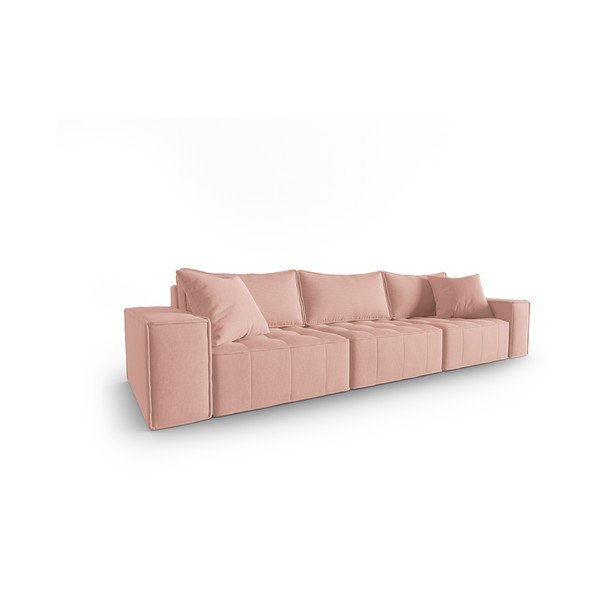 Růžová pohovka 292 cm Mike – Micadoni Home-image-2