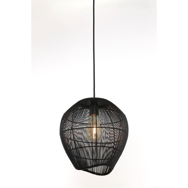 Černé stropní svítidlo ø 28 cm Yumi – Light & Living-image-3