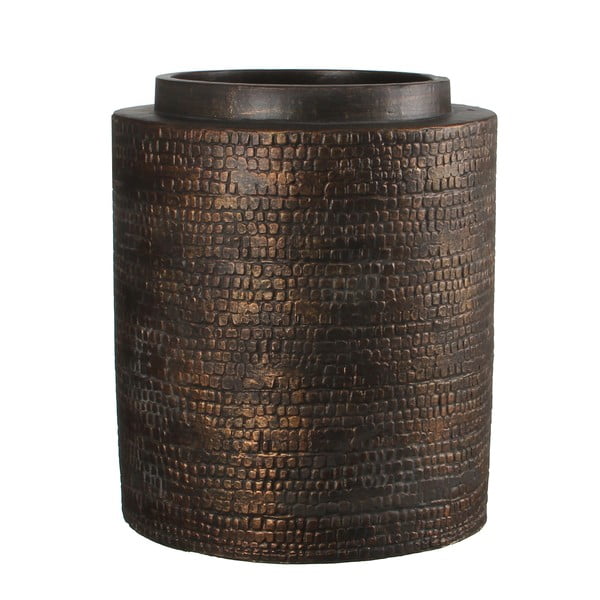 Keramická váza Brasa Black Copper, 32 cm