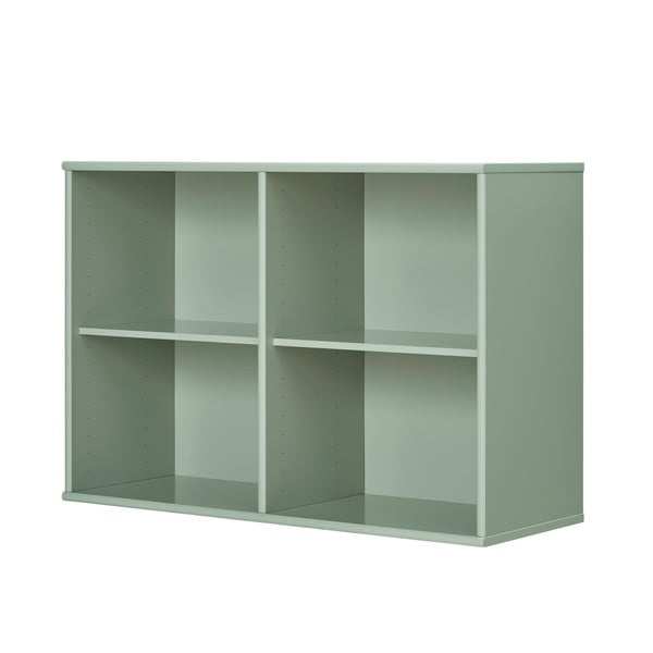 Světle zelená závěsná knihovna 89x61 cm Mistral – Hammel Furniture-image-1