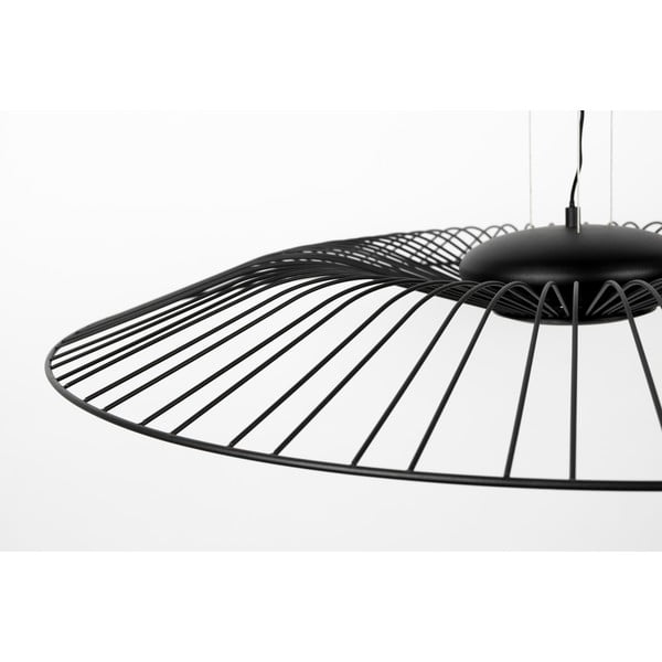 Černé LED stmívatelné závěsné svítidlo ø 90 cm Spider – Zuiver-image-4