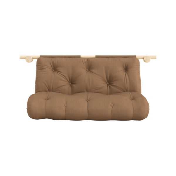 Hnědá rozkládací pohovka 135 cm Hooked – Karup Design