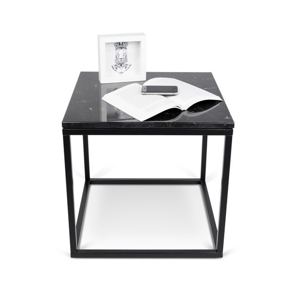 Odkládací stolek s deskou v dekoru mramoru TemaHome Prairie-image-2